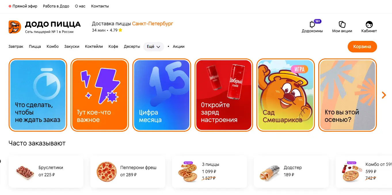 Доставка пиццы: самые популярные компании в РФ